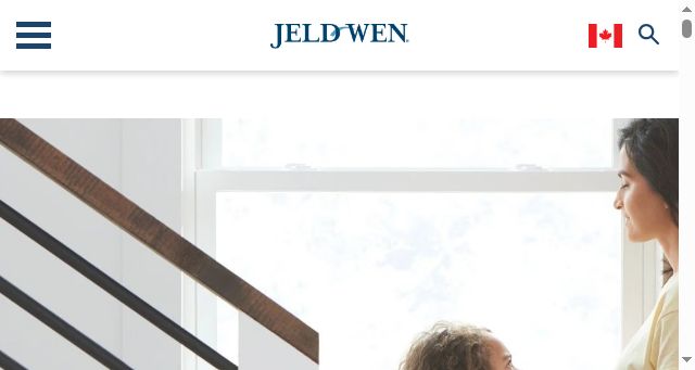 Screenshot of jeld-wen.ca