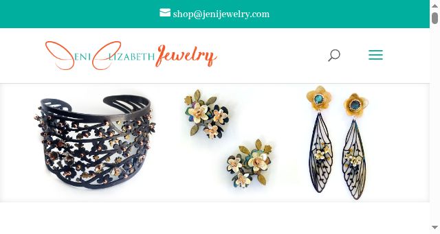 Screenshot of jenielizabethjewelry.com