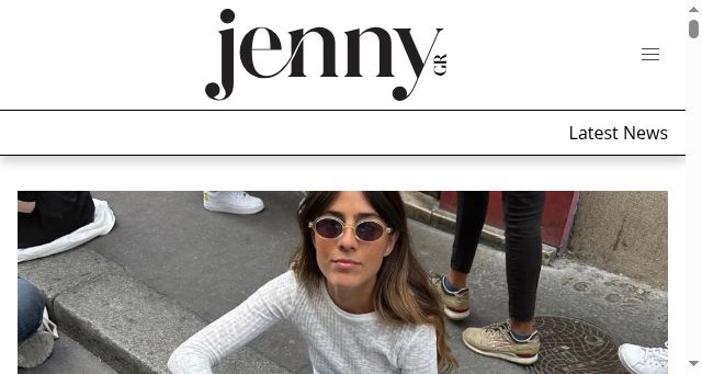 Screenshot of jenny.gr