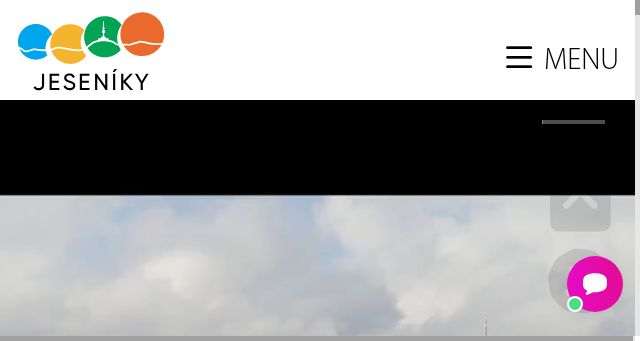 Screenshot of jeseniky.cz
