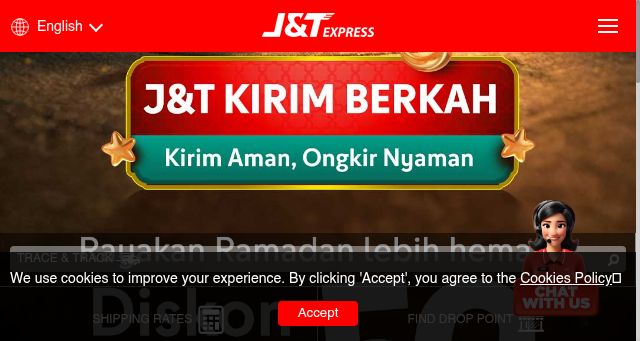 Screenshot of jet.co.id