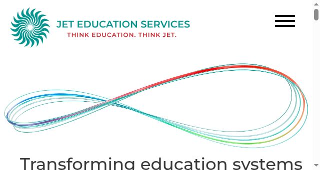 Screenshot of jet.org.za