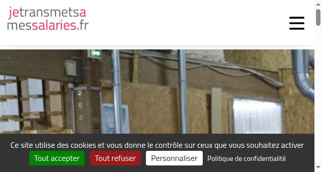 Screenshot of jetransmetsamessalaries.fr
