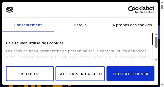 Screenshot of jevote.online