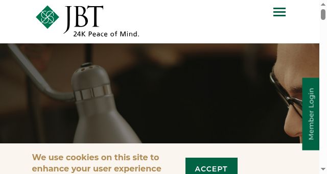 Screenshot of jewelersboard.com