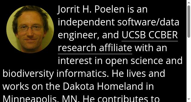 Screenshot of jhpoelen.nl