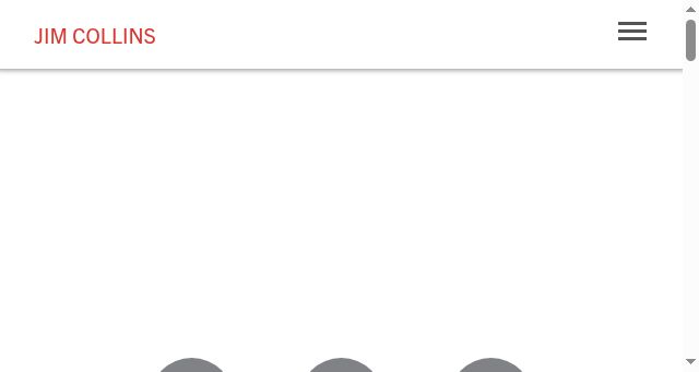 Screenshot of jimcollins.com