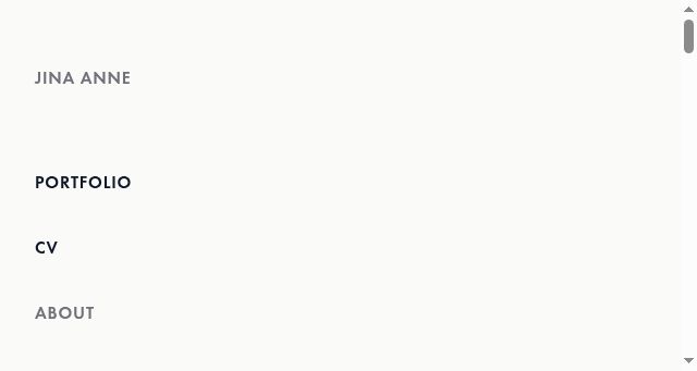 Screenshot of jina.me
