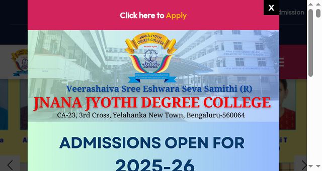 Screenshot of jjdcynk.edu.in