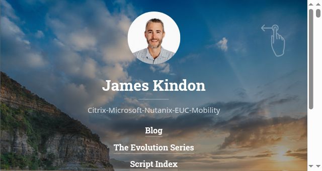 Screenshot of jkindon.com