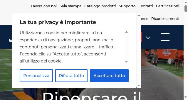 Screenshot of jmawireless.com