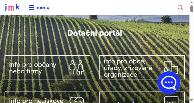 Screenshot of jmk.cz