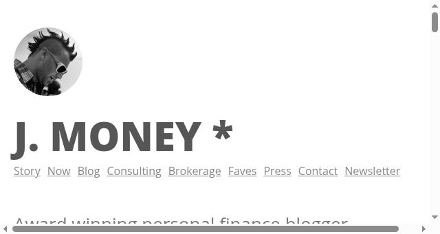 Screenshot of jmoney.biz
