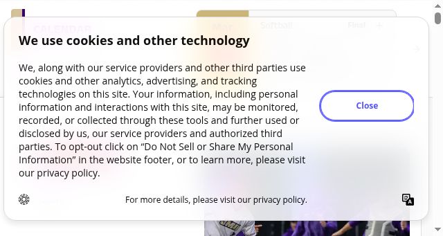 Screenshot of jmusports.com