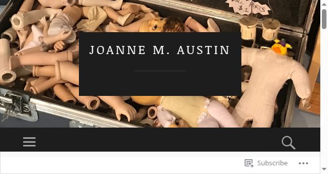 Screenshot of joannemaustin.com