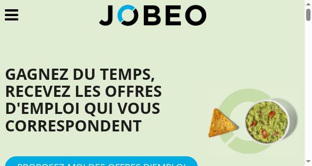 Screenshot of jobeo.ch