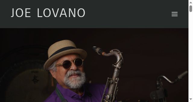 Screenshot of joelovano.com