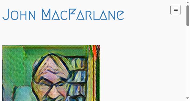 Screenshot of johnmacfarlane.net