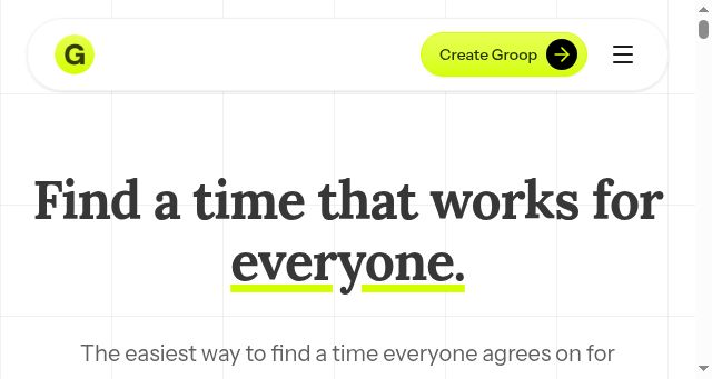 Screenshot of joingroop.com