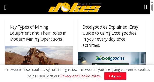 Screenshot of jokescoff.com