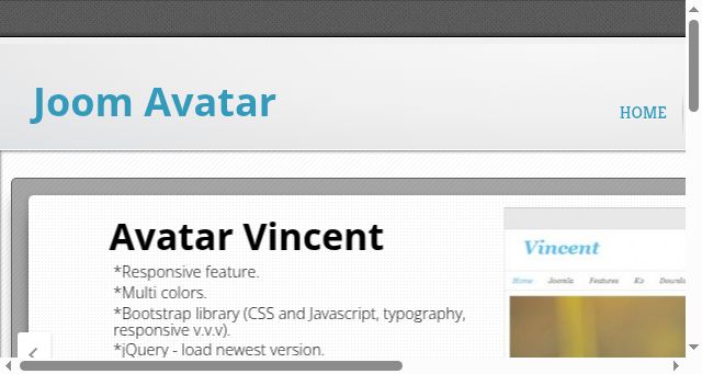 Screenshot of joomavatar.com