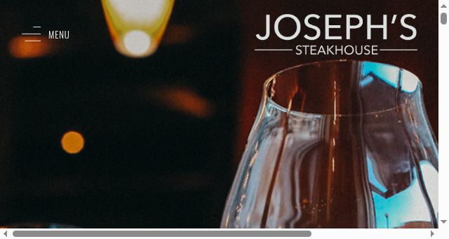 Screenshot of josephs-steak.com