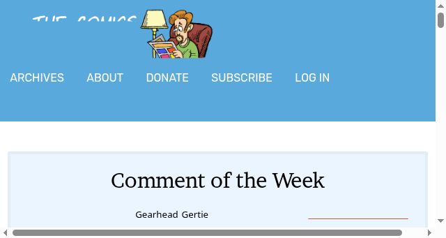 Screenshot of joshreads.com