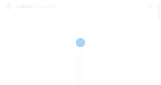 Screenshot of joshuaclaybourn.com