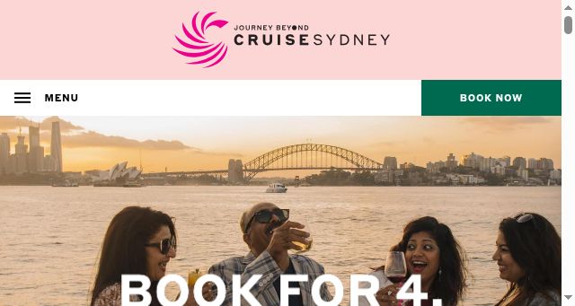 Screenshot of journeybeyondcruises.com