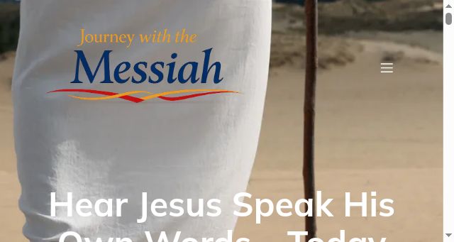Screenshot of journeywiththemessiah.org