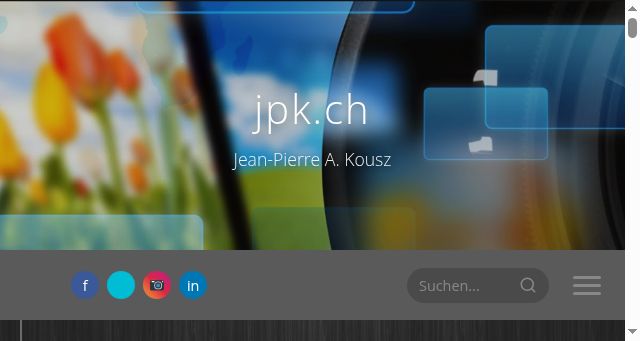 Screenshot of jpk.ch