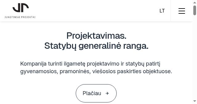 Screenshot of jpro.lt