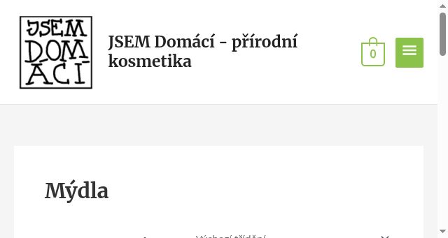 Screenshot of jsemdomaci.cz