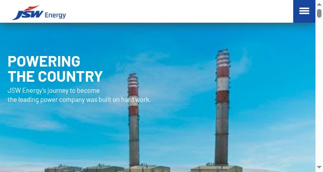 Screenshot of jswenergy.in