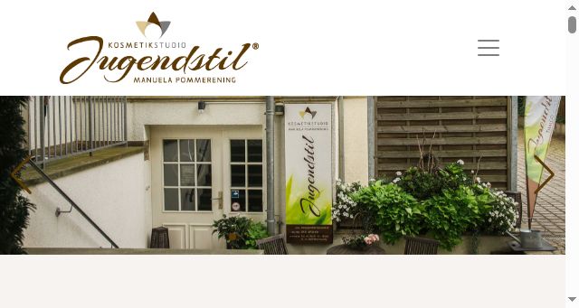 Screenshot of jugendstil-kosmetik.de