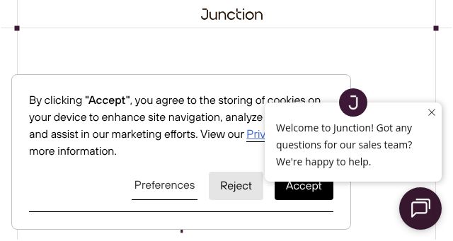 Screenshot of junction.com