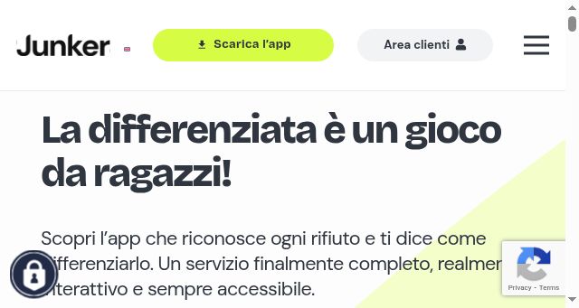 Screenshot of junkerapp.it