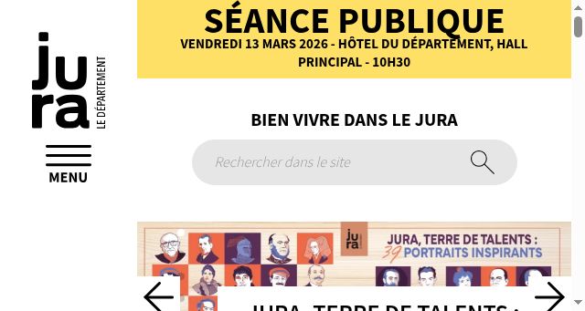 Screenshot of jura.fr
