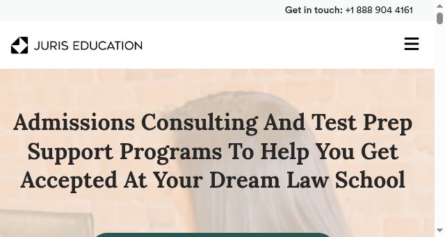 Screenshot of juriseducation.com
