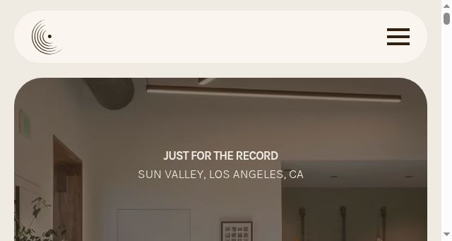Screenshot of justfortherecord.com