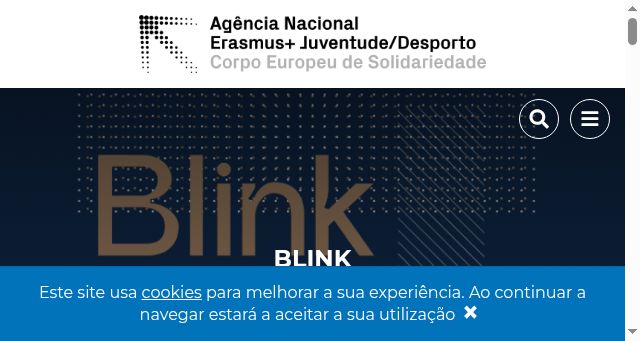 Screenshot of juventude.pt