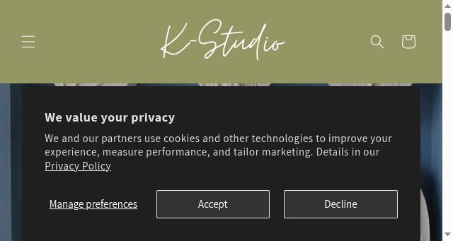 Screenshot of k-studio.shop