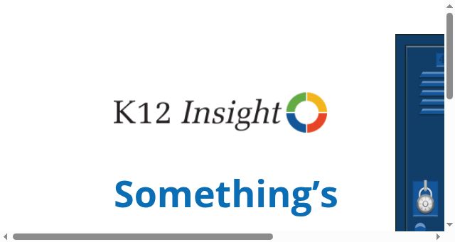 Screenshot of k12insight.com