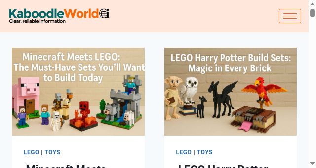 Screenshot of kaboodlewld.com