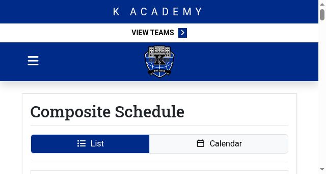Screenshot of kacademystats.com