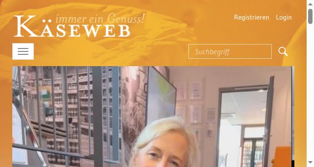 Screenshot of kaeseweb.de