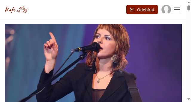 Screenshot of kafe.cz