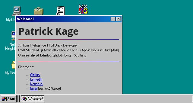 Screenshot of kage.dev