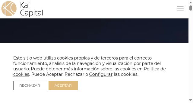 Screenshot of kaicapital.es