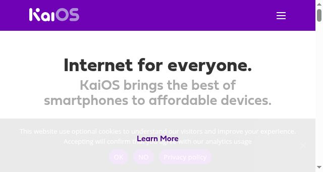 Screenshot of kaiostech.com